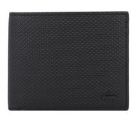 Lacoste Chantaco Geldbörse Leder 11,5 cm noir Herren