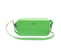 Lacoste - "Chantaco" Schultertasche für Damen , Kuh Leder (Grün) Einheitsgröße