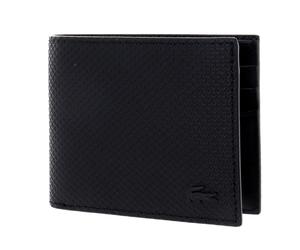LACOSTE Chantaco Small Billfold & ID Slot Black