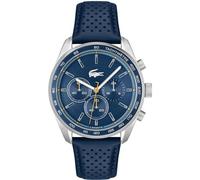 Lacoste Chronograph Quarz Uhr für Herren Kollektion Boston mit Lederarmband Lederarmband - 2011344