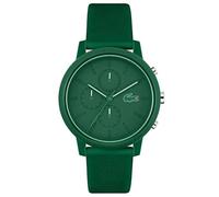 Lacoste Chronograph Quarz Uhr für Herren Kollektion Lacoste.12.12 Chrono mit Grünes Silikonarmband - 2011245