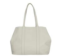 Lacoste City Court Shopper Tasche Leder 41.5 cm bone white