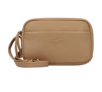 Lacoste City Court Umhängetasche Leder 21.5 cm braun