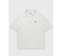 Lacoste Classic Fit BouclÒ Knit Polo Shirt men white in Größe:XL