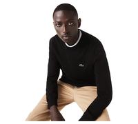 Lacoste Regular Fit Pullover schwarz, Einfarbig