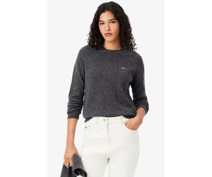 Lacoste Classic Fit Damen Pullover Heidekraut Grau, Faux-uni