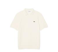 Lacoste Classic Fit Knitted Polo Shirt L / White