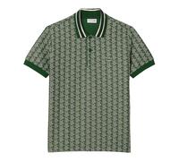 Lacoste Col Bord-Cotes T-Shirt dunkelgrün - XL