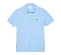 Lacoste Herren Polo-Shirt L1212 Kurzarm, 2-Knopf Regular Fit, Blau Größe 5