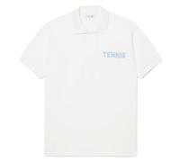 Lacoste Classic Fit Printed Petit Piqué - white (XXL)