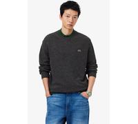 Lacoste Regular Fit Pullover aus reiner Wolle in Mittelgrau, Größe M