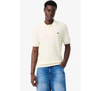 Lacoste Classic Fit Strickpolo weiss, Einfarbig