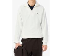Lacoste Classic Fit Sweatshirt ZipCremeweiß, Einfarbig