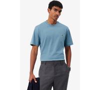 Lacoste Regular Fit T-Shirt aus reiner Baumwolle in Rauchblau, Größe L