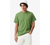 Lacoste Classic Fit T-Shirt Rundhals grün, Meliert