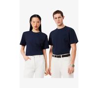 Lacoste Classic Fit T-Shirt Rundhals marine, Einfarbig