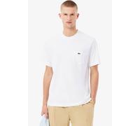 Lacoste Classic Fit T-Shirt Rundhals weiss, Einfarbig