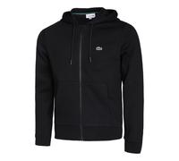 Lacoste Classic Sweatjacke Herren-Schwarz in schwarz, Größe: M