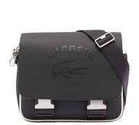 Lacoste Club 1930 Kuriertasche schwarz, Lederimitat, Herren