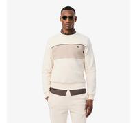 Lacoste Regular Fit Sweatshirt aus reiner Baumwolle in Offwhite, Größe XL