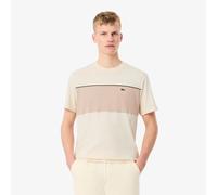 Lacoste T-Shirt Regular Fit – Reine Baumwolle – Offwhite – Größe S