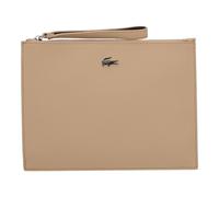 Lacoste Core Essentials Anna Clutch Tasche 28 cm beige