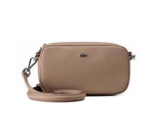Lacoste Core Essentials Umhängetasche taupe Damen