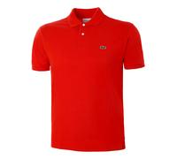 Lacoste Herren Polo-Shirt Kurzarm L1212, Männer Polo-Hemd,2 Knopf,Regular Fit,Rot,3