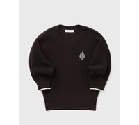 Lacoste Cotton Crew Neck Sweater women Pullovers brown in Größe:M