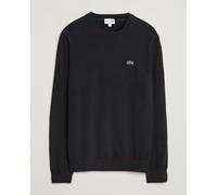 Lacoste Cotton Knitted Sweater Black Schwarz M