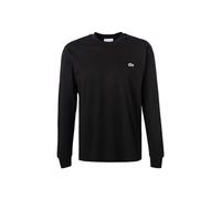 LACOSTE Longsleeve Herren Regular Fit Langarm Rundhals Baumwolle schwarz, S