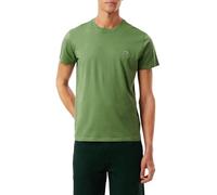 Lacoste T-Shirt a Girocollo in Cotone Pima Grün-02M da Uomo Mann V / L V / L