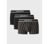 Lacoste COTTON STRETCH TRUNK 3PCK men Boxers & Briefs black in Größe:M