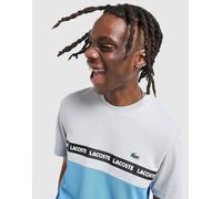 Lacoste Croc Colour Block Tape T-Shirt - Herren, Grau - 4/M