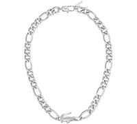 Lacoste Gliederhalskette Für Männer und Frauen Kollektion CROCODILE aus Edelstahl mit einem Charm in Form eines Krokodils - Erhältlich aus Gold oder Silber