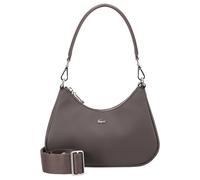 Lacoste Core Essentials Daily City Schultertasche 23 cm grau