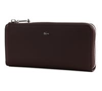 LACOSTE Daily City Slim Zip Wallet Fudge