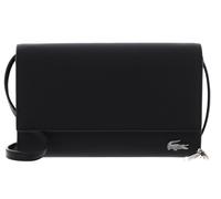 LACOSTE Daily Lifestyle Flat Crossover Bag with Flap S Noir