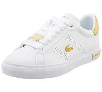 Lacoste Damen 45sfa0034 Vulcanized Sneaker, Wht Gld, 41 EU