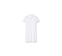 Lacoste Slim Fit Polokleid aus Baumwoll-Mix Modell 'LIONNE' in Weiss, Größe 42