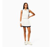 Lacoste Damen Kleid Lacoste Tennis Dress with Ultra-Dry Liner Flour/Navy Blue S