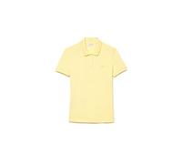 Lacoste Damen PF5462 Hemd mit Kragen, Rippstrick, Jaune, 38