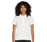 Lacoste Slim Fit Piqué Polo Damen Weiß 42
