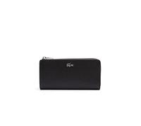 Lacoste Damen Portemonnaie Slim Zip Wallet, Geldbörse,Geldbeutel,Brieftasche,Wallet,Accessoire,Münzfach,SCHWARZ (000),Einheitsgröße (One Size)