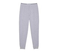 Lacoste Damen Pyjamahose 3F1506, Frauen Pyjama-Unterteil,Schlafanzughose,Jogginghose,Sweatpants,Loungewear,Grau,S
