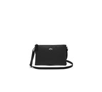 Lacoste Damen Sac Crossover Toile PVC Femme Umhängetaschen, SCHWARZ (Black)
