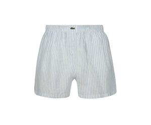 Lacoste Damen Shorts aus Leinen, bleu, Gr. 40