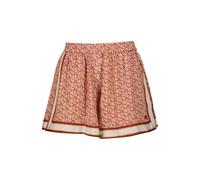 Lacoste Damen Shorts aus Viskose, coffee, Gr. 36