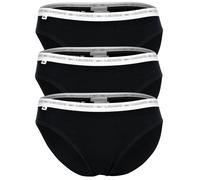 Lacoste Slip 3er Pack Damen schwarz, S