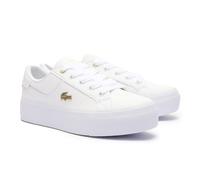 Lacoste Ziane Platform Logo Damen Sneaker schneeweiß - 37